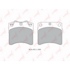 BD8023 LYNX Колодки торм.пер. vw transport