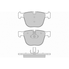 12-1115 E.T.F. Комплект тормозных колодок, дисковый тормоз