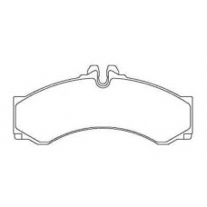 RA.0666.2 RAICAM Комплект тормозных колодок, дисковый тормоз