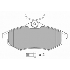 FBP-1268 FREMAX Комплект тормозных колодок, дисковый тормоз