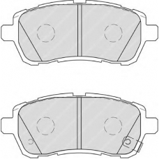 FDB4110 FERODO Комплект тормозных колодок, дисковый тормоз