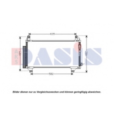 212104N AKS DASIS Конденсатор, кондиционер
