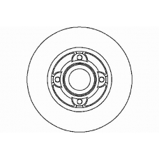 MDC1998 MINTEX Тормозной диск