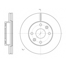 61116 10 KAWE Тормозной диск