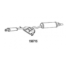 394315671500 MAGNETI MARELLI Выпускной трубопровод