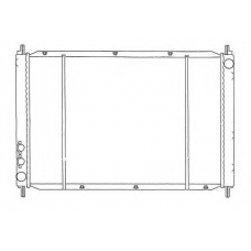 50124 NRF Радиатор, охлаждение двигателя