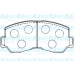 BP-5533 KAVO PARTS Комплект тормозных колодок, дисковый тормоз
