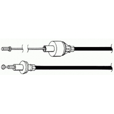 FO01114 CEF Трос, управление сцеплением