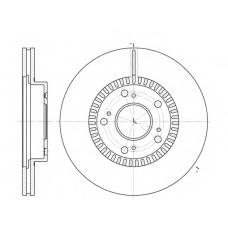 D6962.10 WOKING Тормозной диск