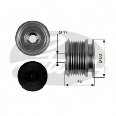 OAP7056 GATES Механизм свободного хода генератора