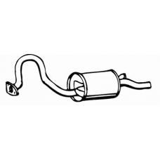 14765 WALKER Глушитель выхлопных газов конечный