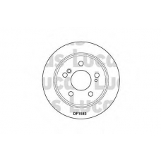 DF1583 TRW Тормозной диск