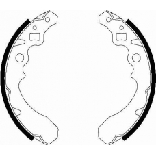 5182829 GIRLING Комплект тормозных колодок