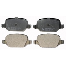 B110896 DENCKERMANN Комплект тормозных колодок, дисковый тормоз