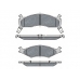 SP 267 SCT Комплект тормозных колодок, дисковый тормоз
