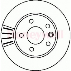 562054S STOP Тормозной диск