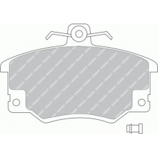FDB370B FERODO Комплект тормозных колодок, дисковый тормоз