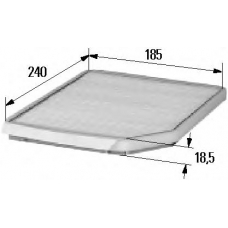 8FL 352 114-001 HELLA Фильтр салонна