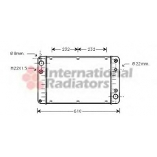 60742005 SCHLIECKMANN Радиатор, охлаждение двигателя