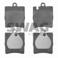 10 91 6399 SWAG Комплект тормозных колодок, дисковый тормоз