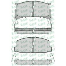 05P050 LPR Комплект тормозных колодок, дисковый тормоз