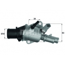TI 156 88 BEHR Термостат, охлаждающая жидкость