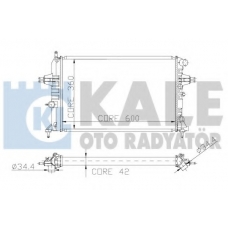 141000 KALE OTO RADYATOR Радиатор, охлаждение двигателя