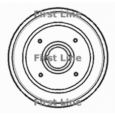 FBR750 FIRST LINE Тормозной барабан
