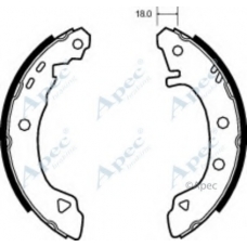 SHU491 APEC Тормозные колодки