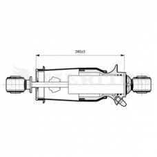 MLF5002 MERITOR Кожух пневматической рессоры
