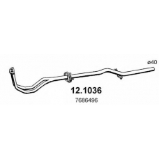 12.1036 ASSO Труба выхлопного газа
