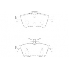 WBP24137A WAGNER LOCKHEED Комплект тормозных колодок, дисковый тормоз
