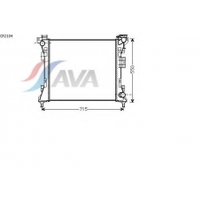 CR2104 GERI Радиатор, охлаждение двигател