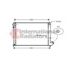 60092139 SCHLIECKMANN Радиатор, охлаждение двигателя
