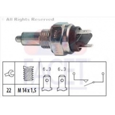 7.6044 FACET Выключатель, фара заднего хода