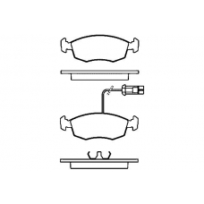 23229 180  0 5 T403 TEXTAR Колодки тормозные