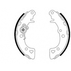 MSP064 MINTEX Комплект тормозных колодок