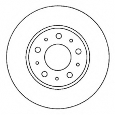 561866BC BENDIX Тормозной диск