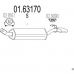 01.63170 MTS Глушитель выхлопных газов конечный