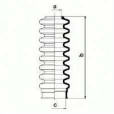 983503 EKG Пыльник, рулевое управление