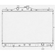 0100795 BEHR Radiator