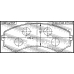 0401-V75F FEBEST Комплект тормозных колодок, дисковый тормоз