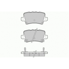 12-1246 E.T.F. Комплект тормозных колодок, дисковый тормоз