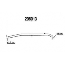 394320801300 MAGNETI MARELLI Выпускной трубопровод