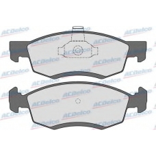 AC0581654D AC Delco Комплект тормозных колодок, дисковый тормоз