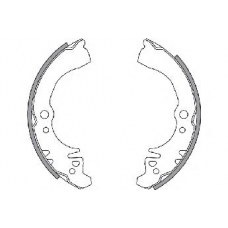 33663 SPIDAN Комплект тормозных колодок