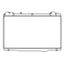 RA0230510 J. DEUS Радиатор, охлаждение двигателя