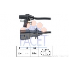 9.0759 FACET Датчик импульсов; Датчик импульсов, маховик