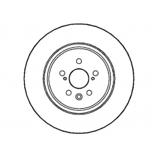NBD903 NATIONAL Тормозной диск
