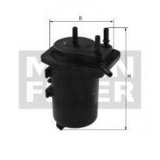 WK 939/9 x MANN-FILTER Топливный фильтр